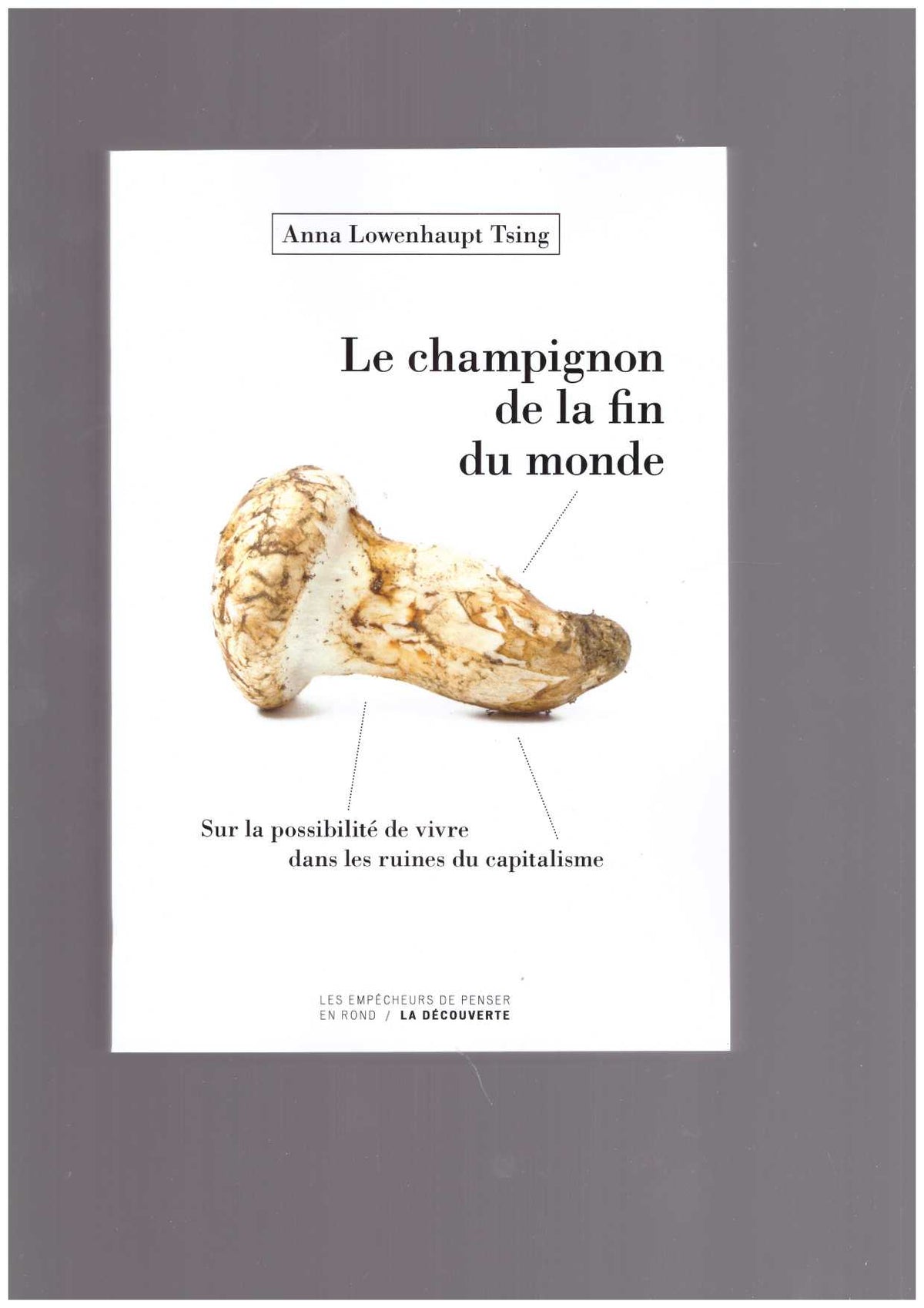 Le champignon de la fin du monde. Sur la possibilité de vivre dans les ruines du capitalisme