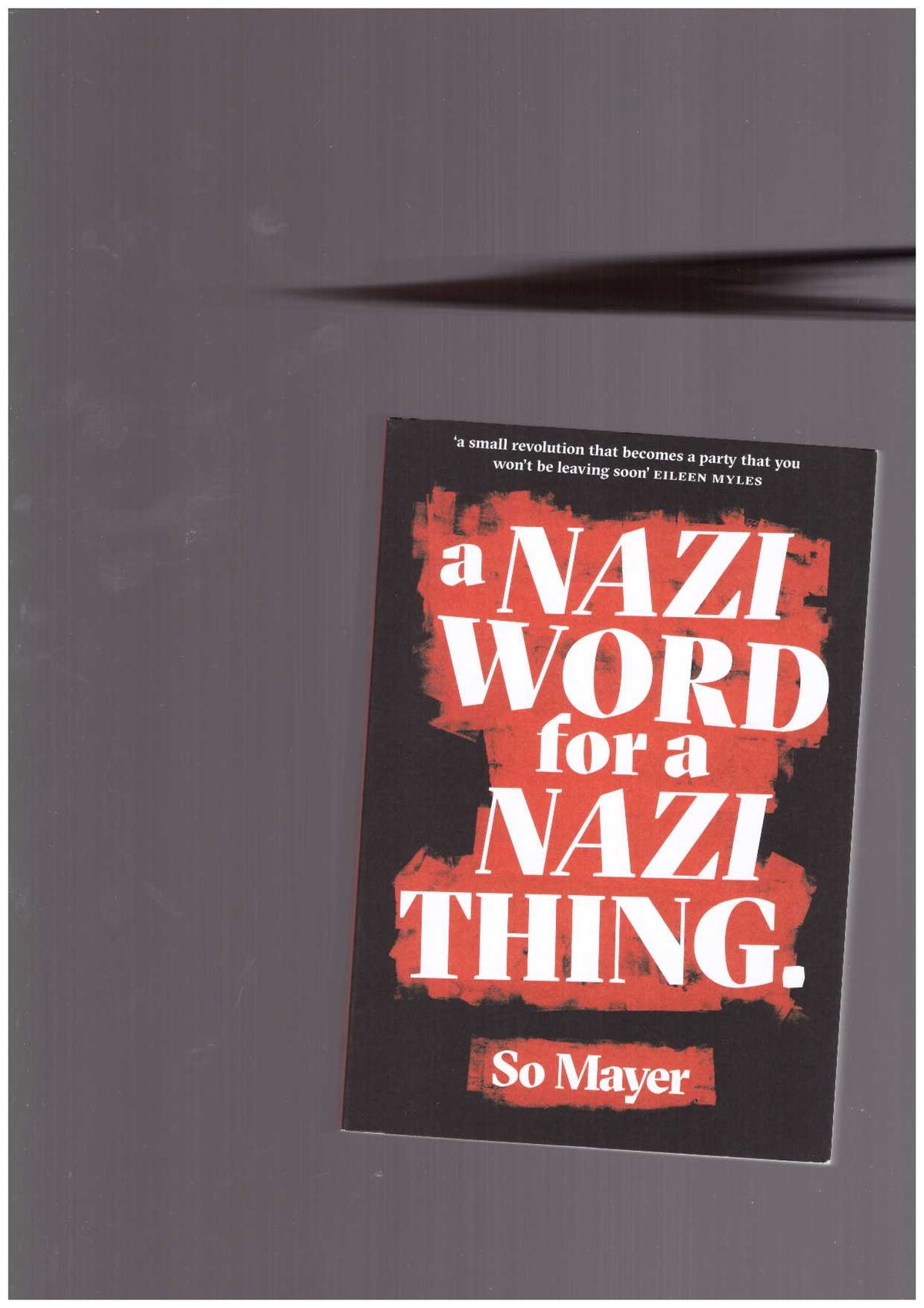 A Nazi Word for a Nazi Thing