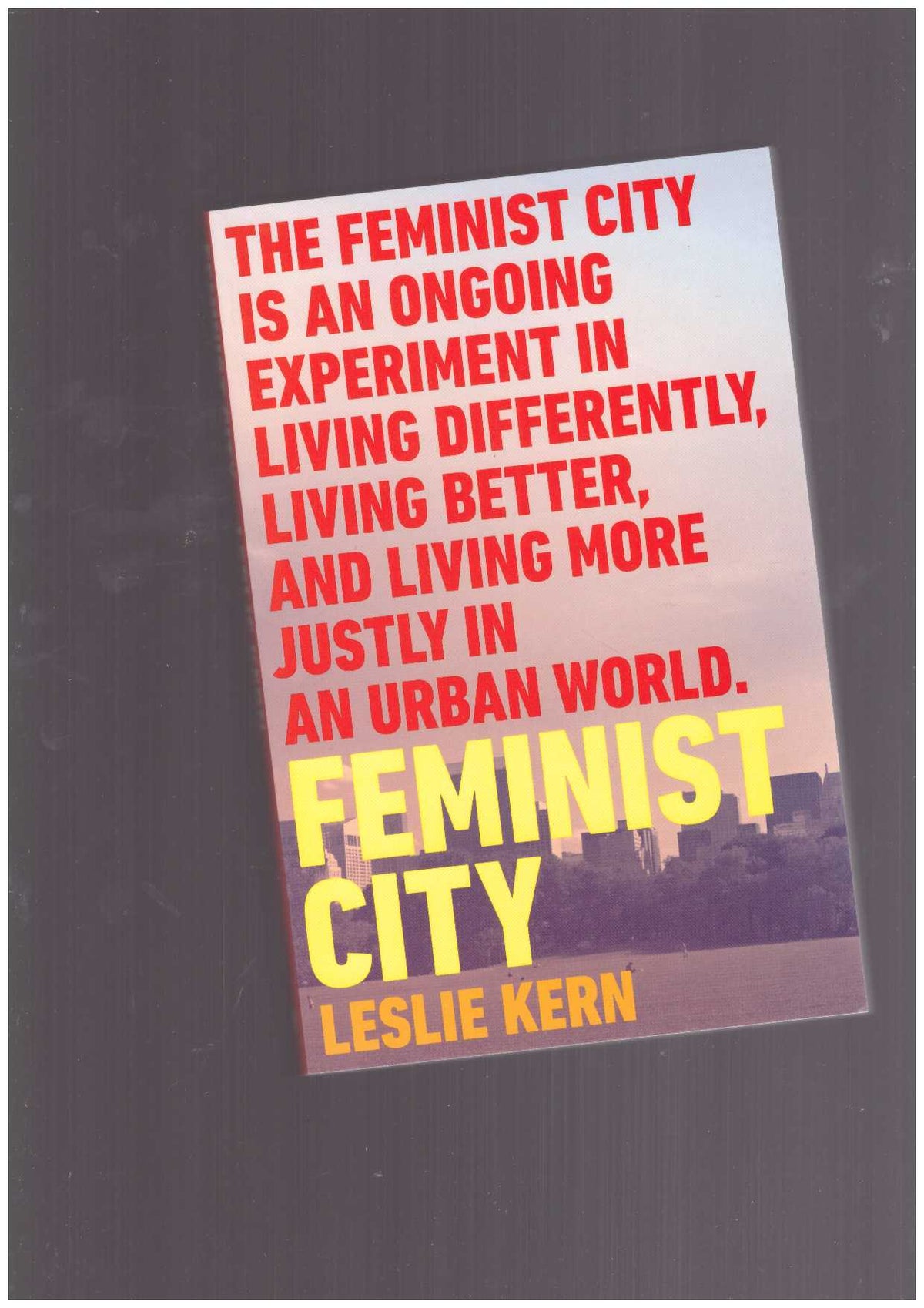 Feminist City. Claiming Space in a Man-Made World
