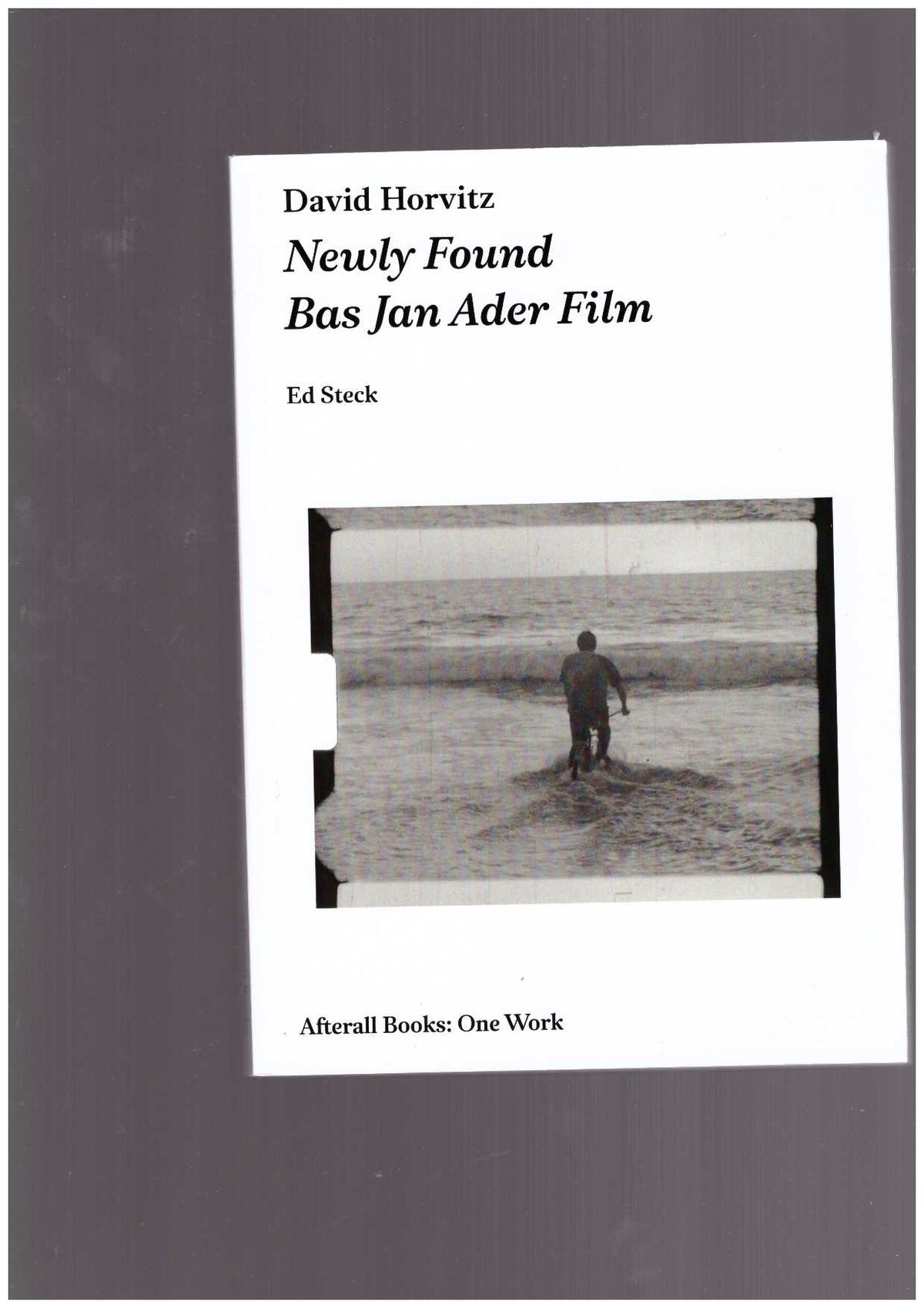 Newly Found Bas Jan Ader Film
