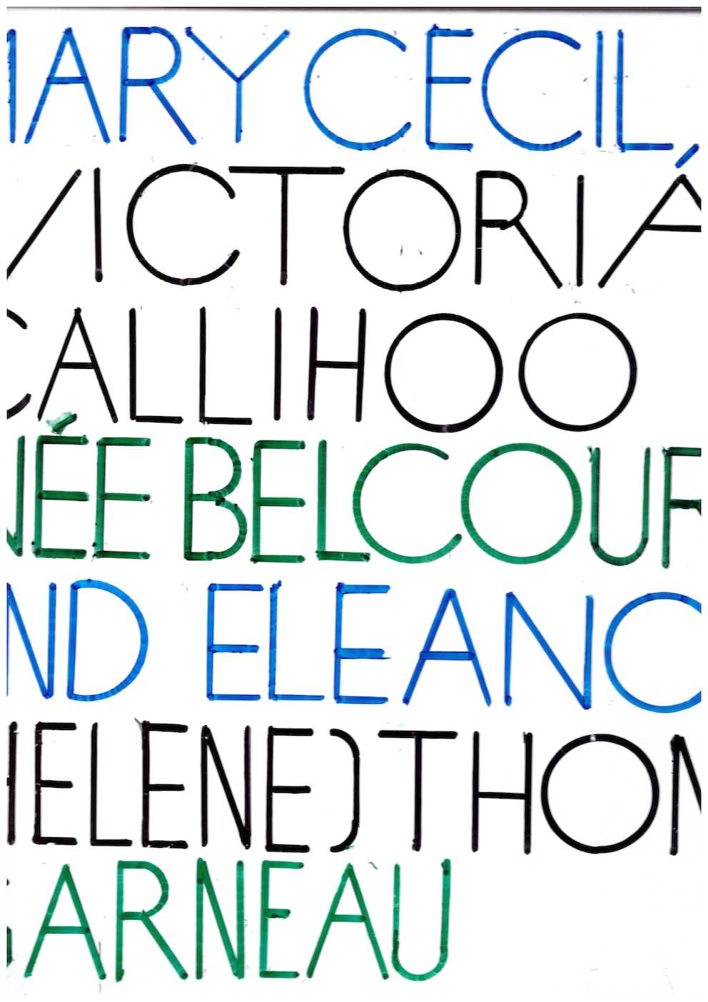 In Memoriam… Mary Cecil, Victoria Callihoo (née Belcourt) and Eleanor (Helene) Thomas Garneau – 3 LPs
