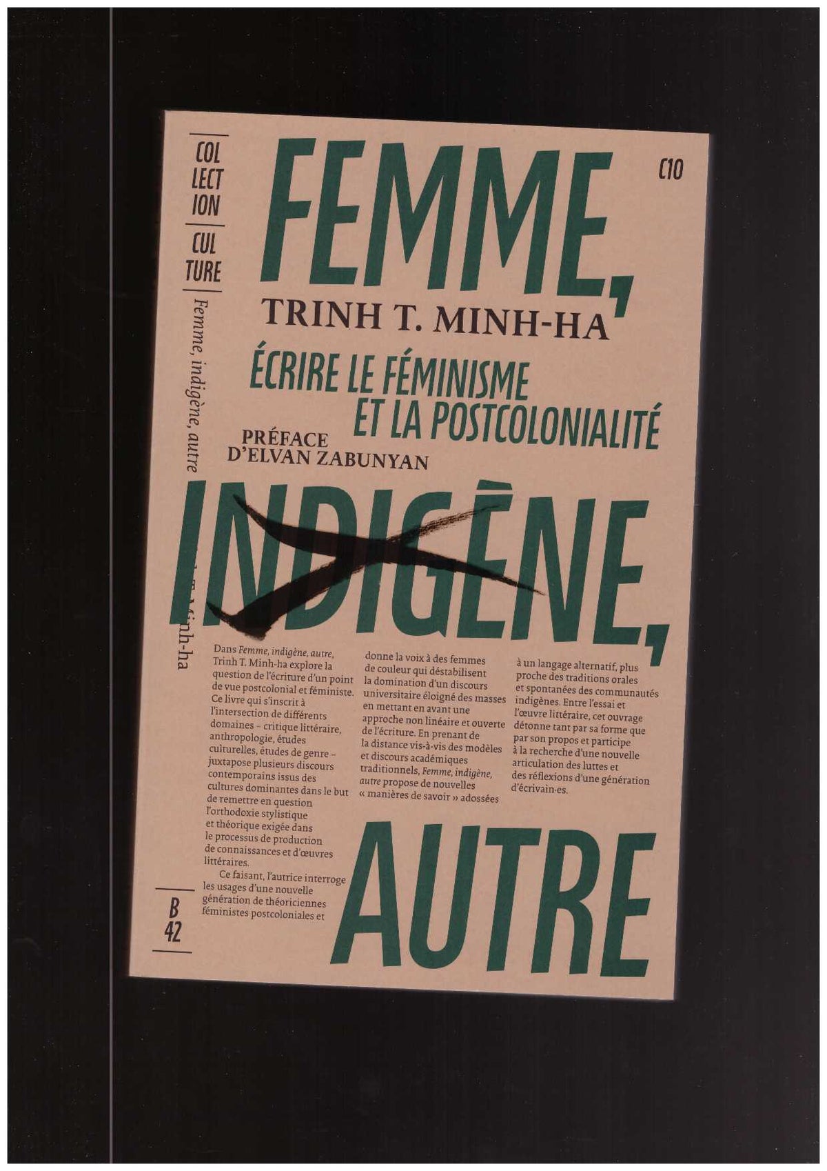 Femme, indigène, autre. Écrire le féminisme et la postcolonialité