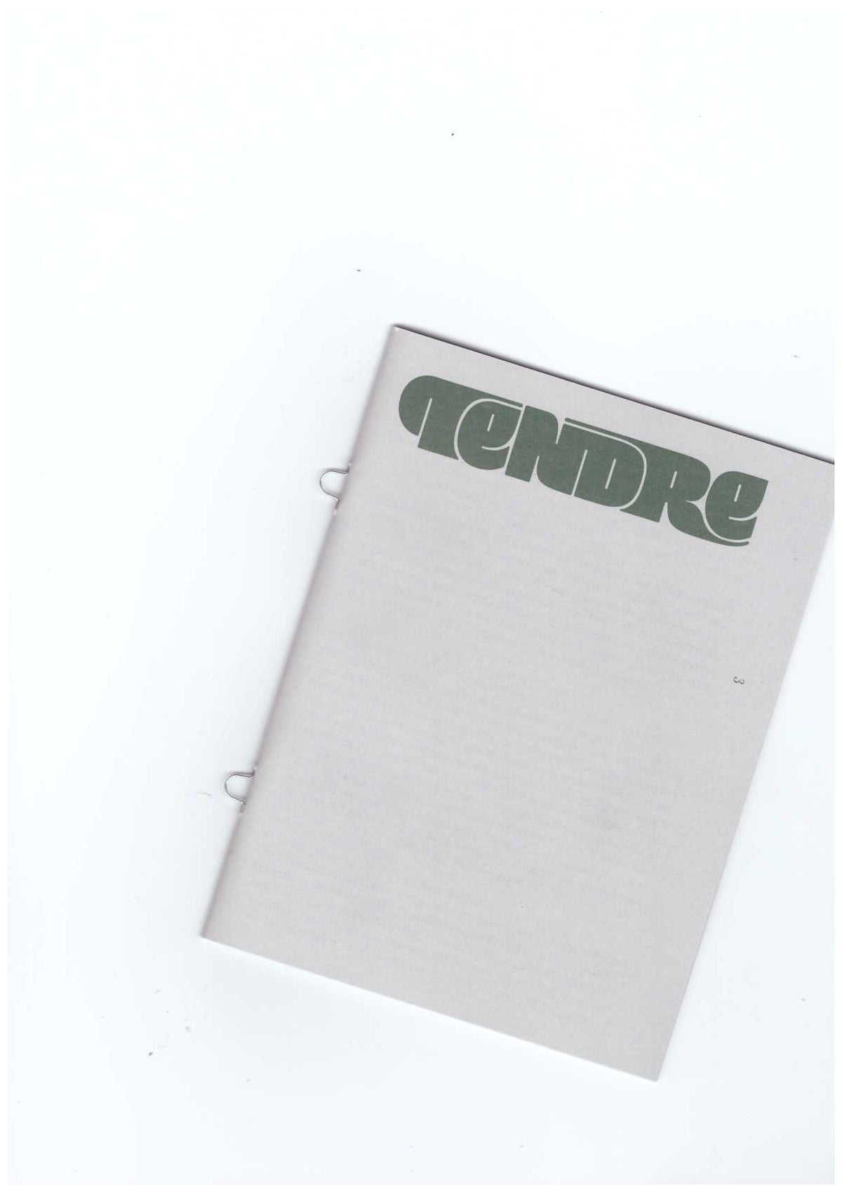 Tendre #3