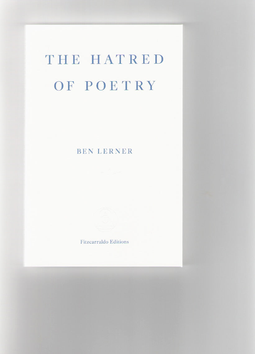 The hatred of poetry