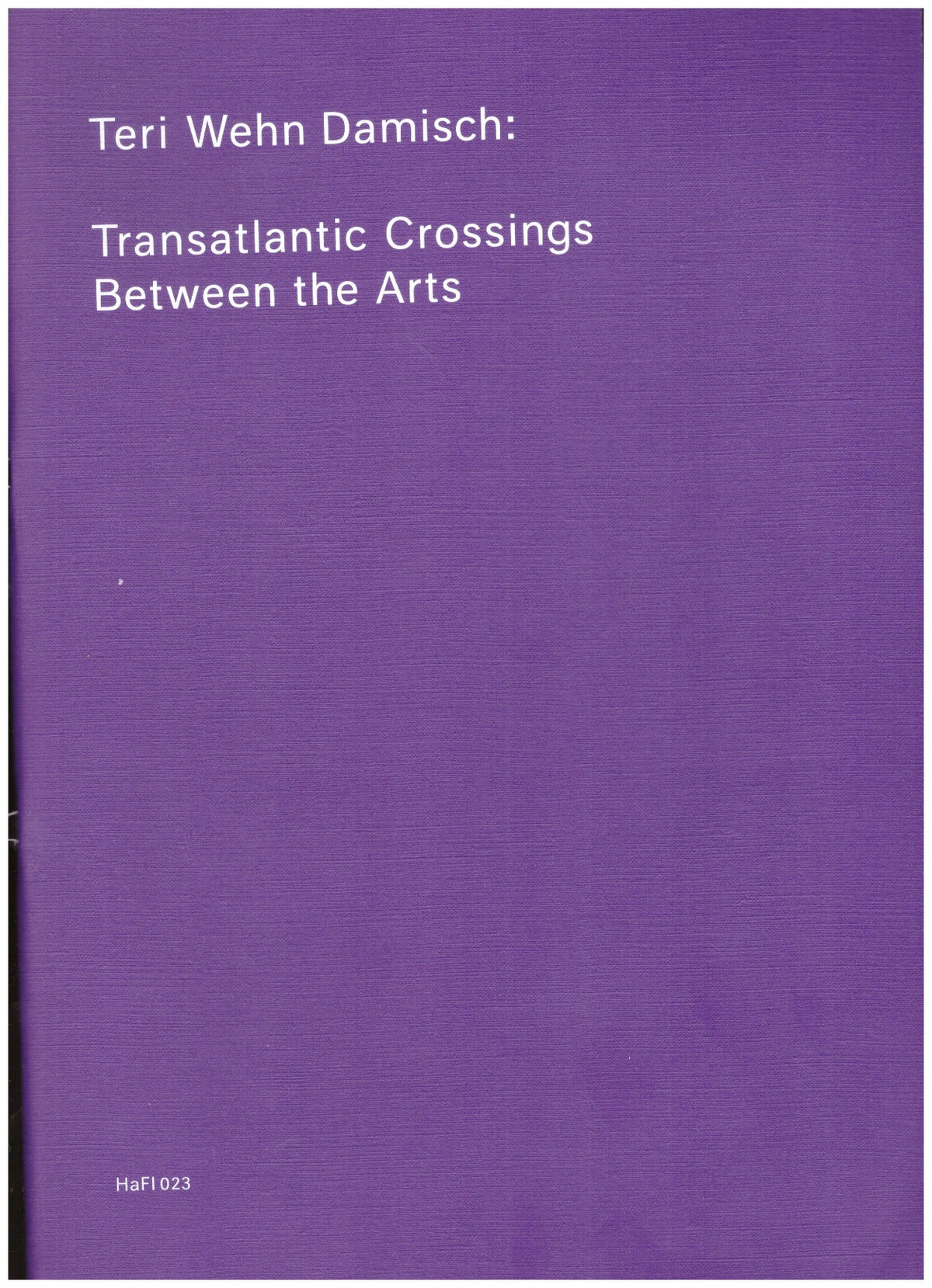 Transatlantic Crossings Between the Arts