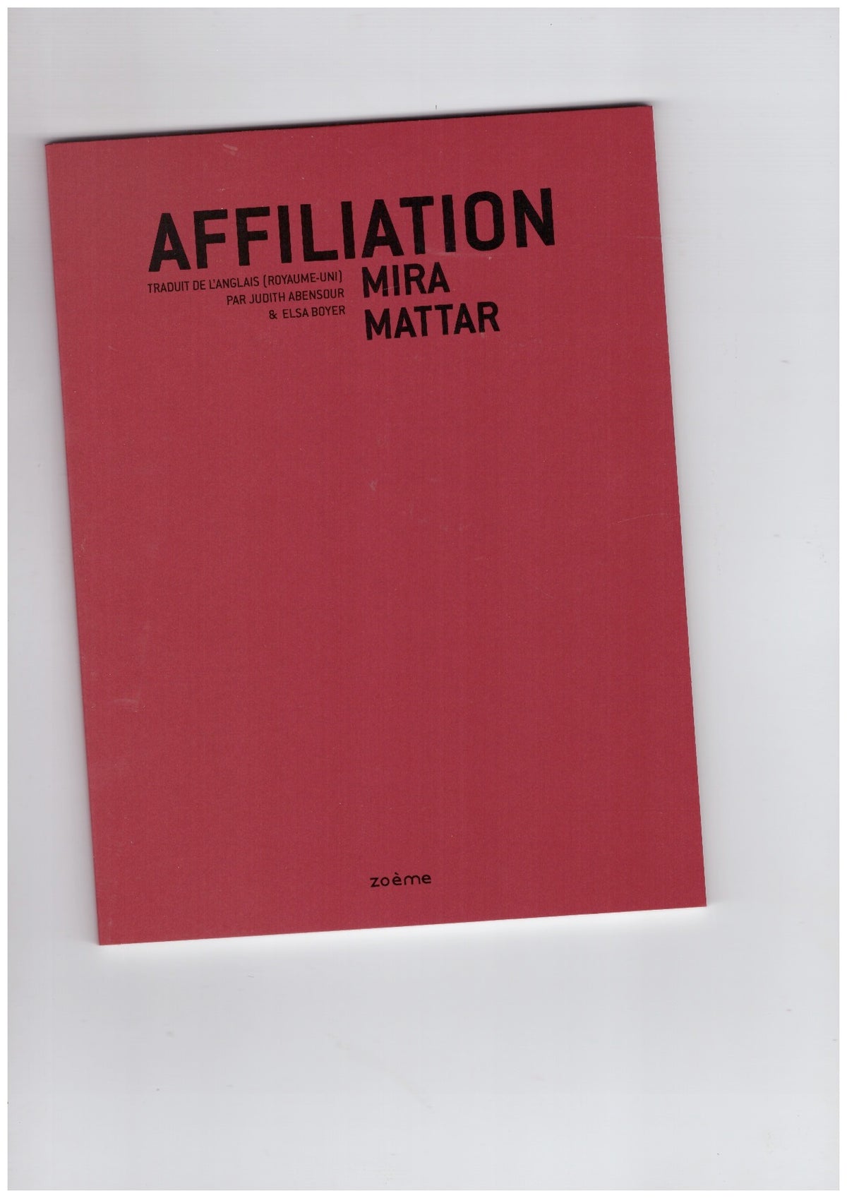 Affiliation [FR]