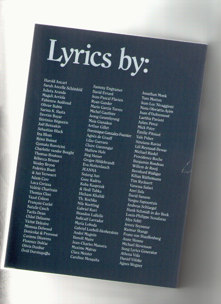 Paroles (Songbook)