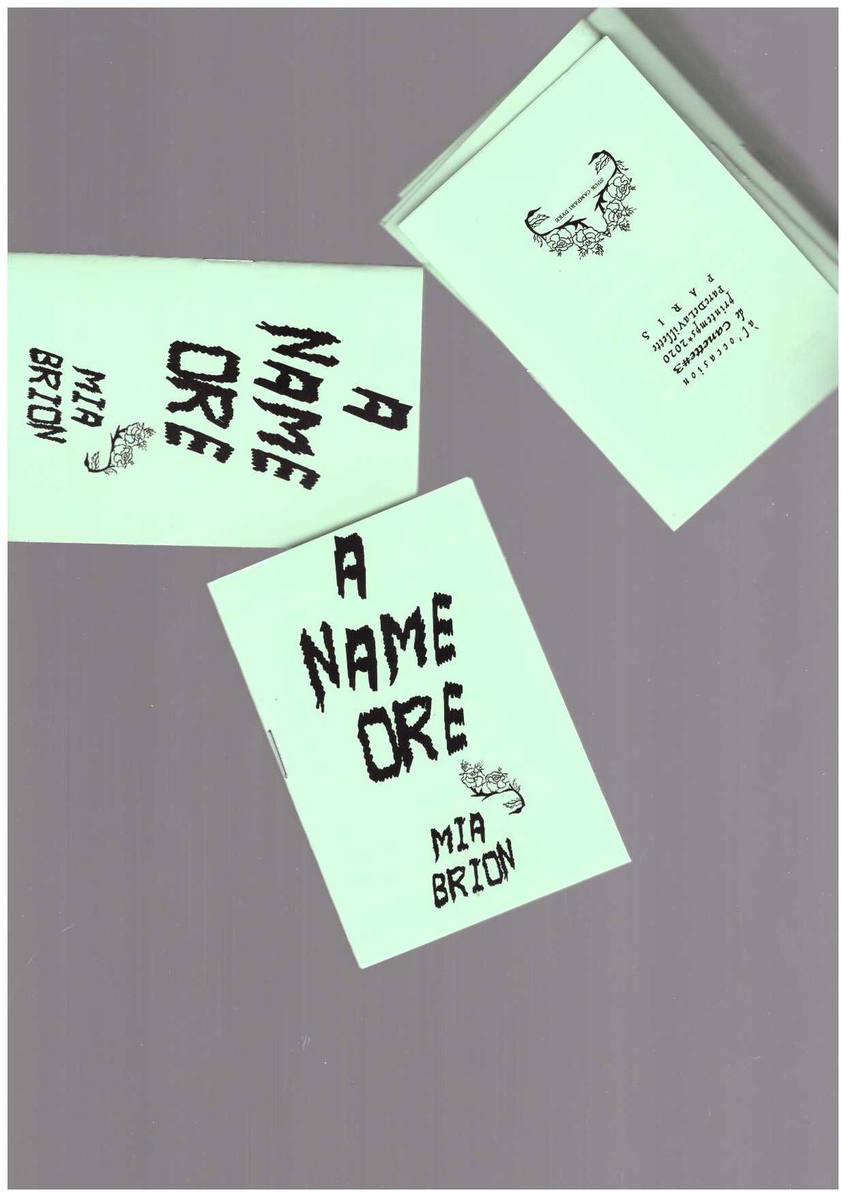 Canette #3 A Name Ore
