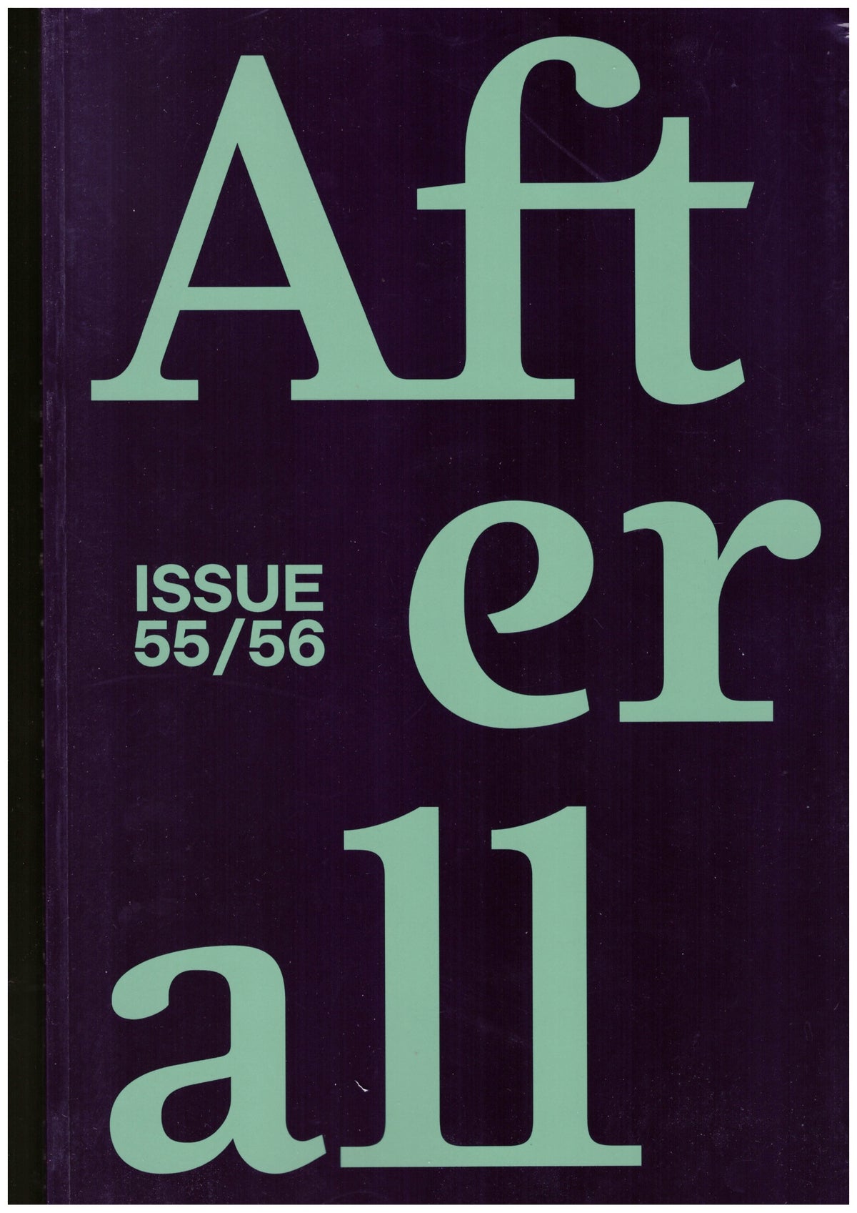 Afterall #55-56 Out of Place