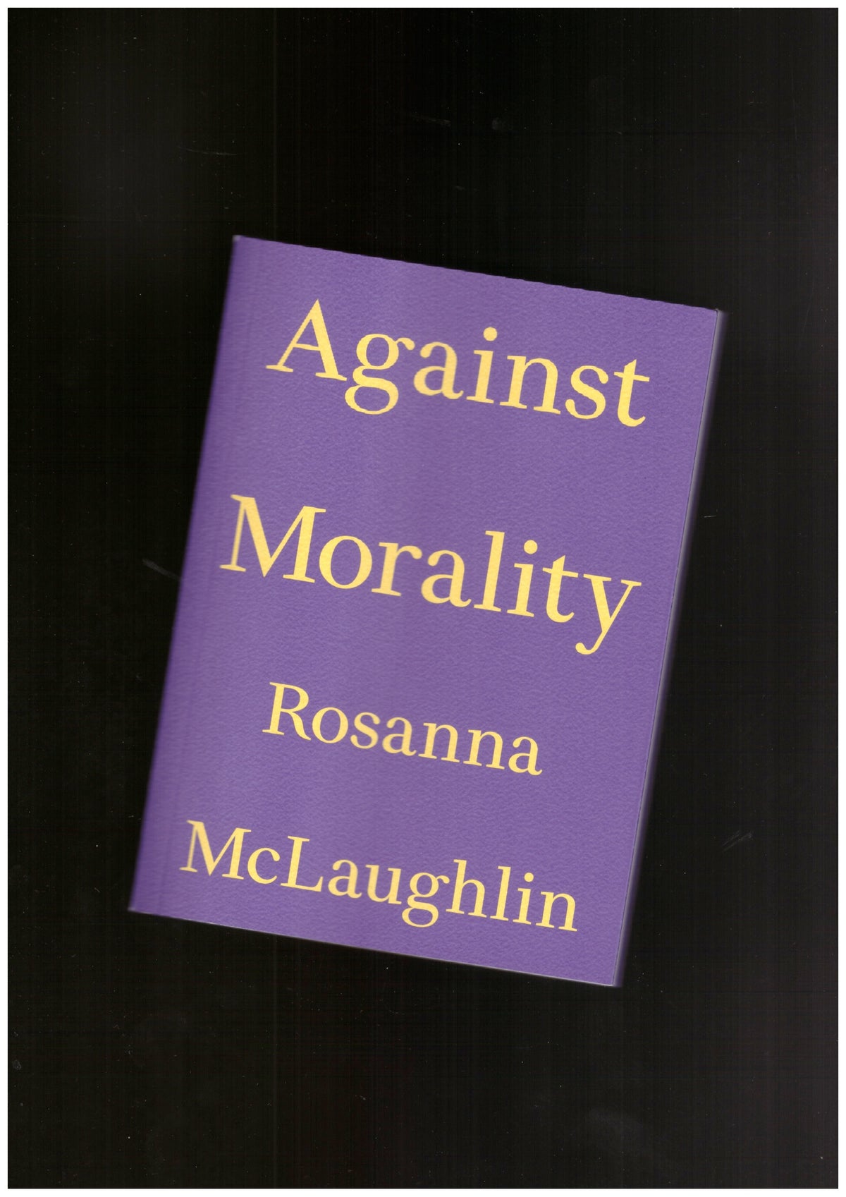Against Morality