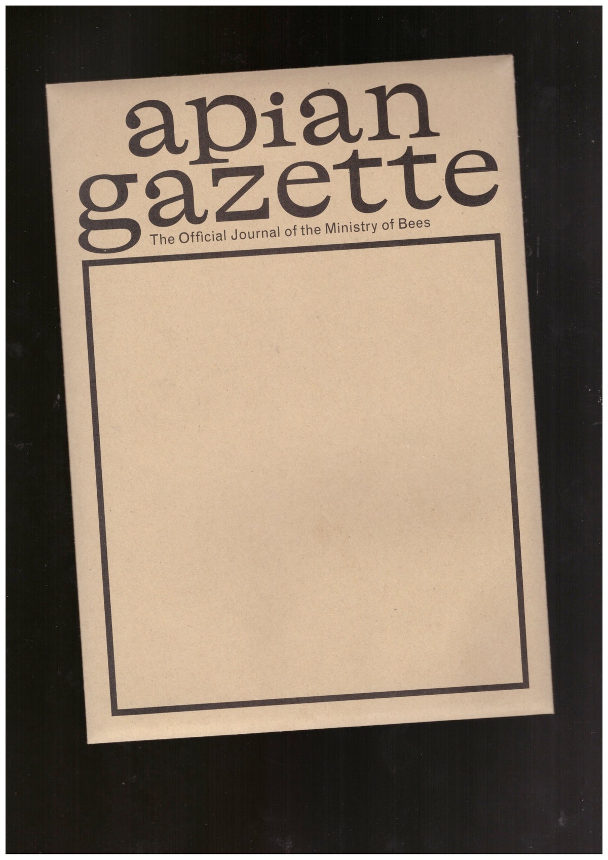 Apian Gazette, Volume 2 – Special Issue