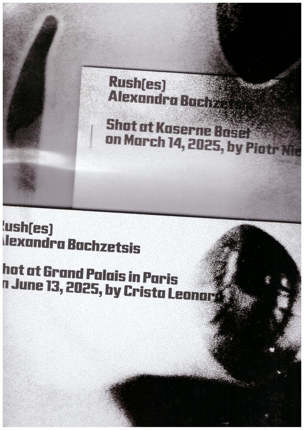 Alexandra Bachzetsis. RUSH(ES)