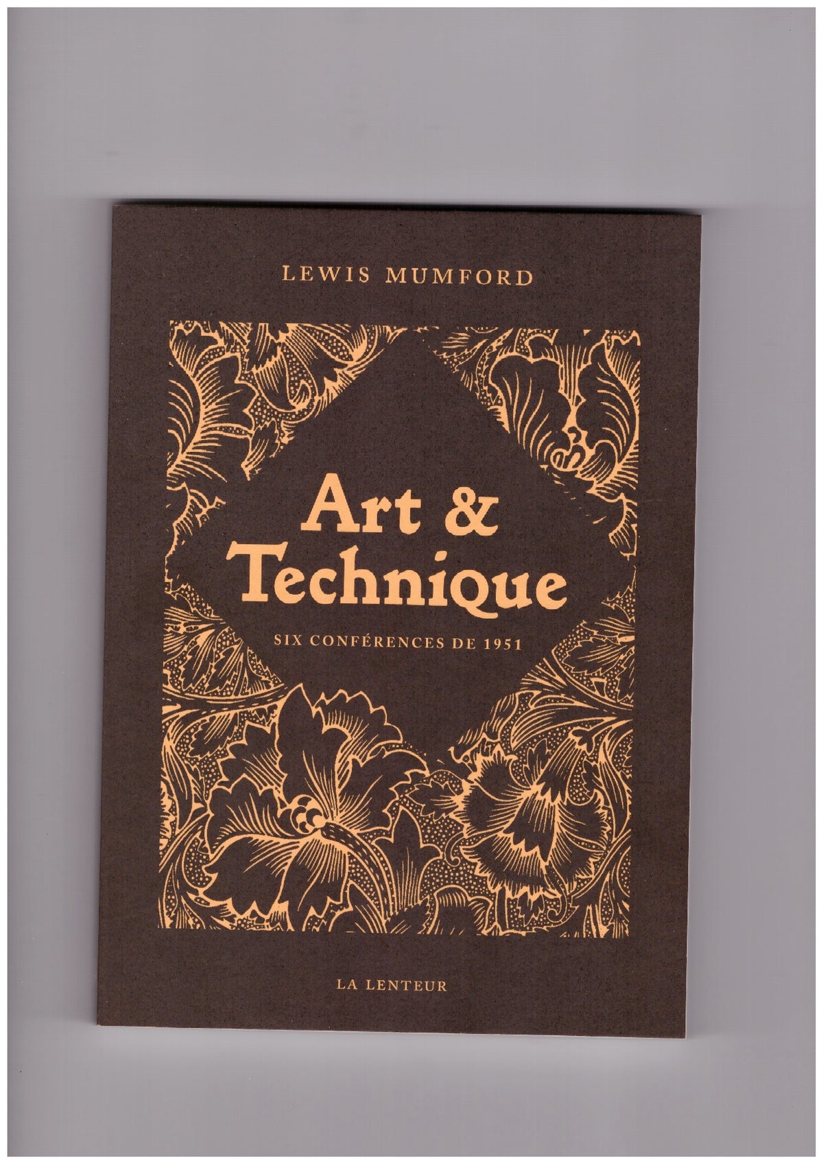 Art et technique. Six conférences inédites de 1951