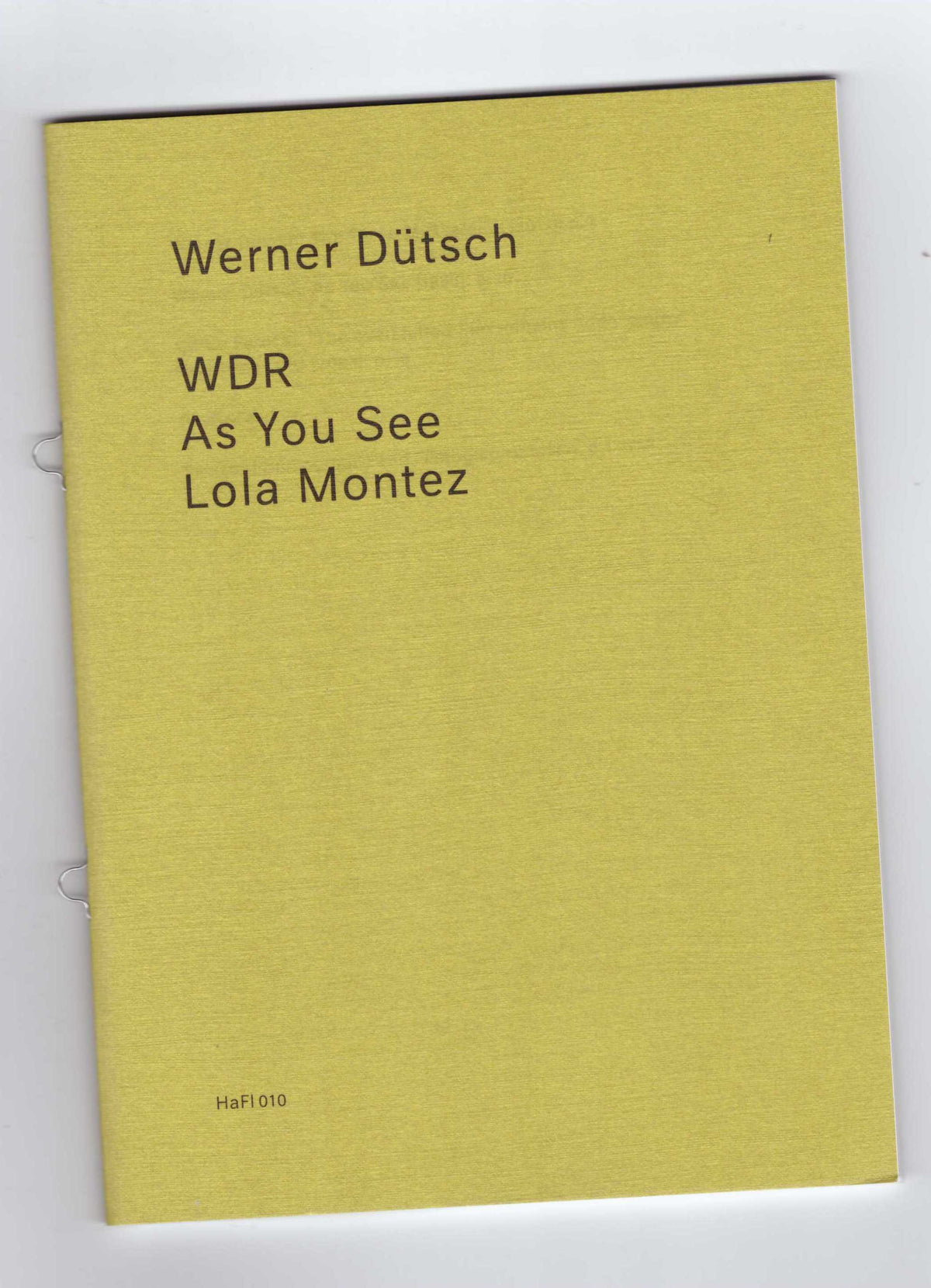 WDR – As You See – Lola Montez
