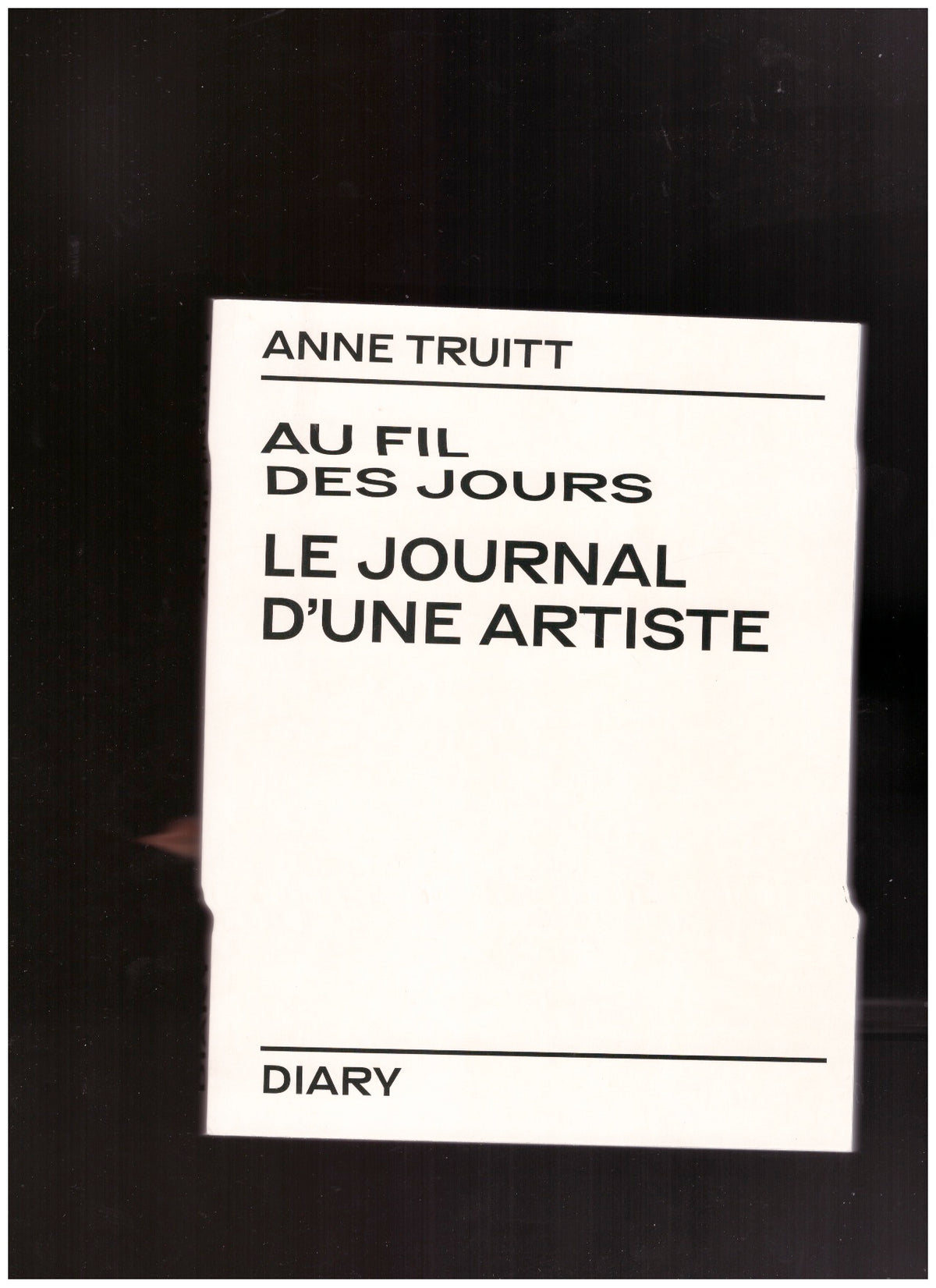 Au fil des jours, le Journal d'une artiste