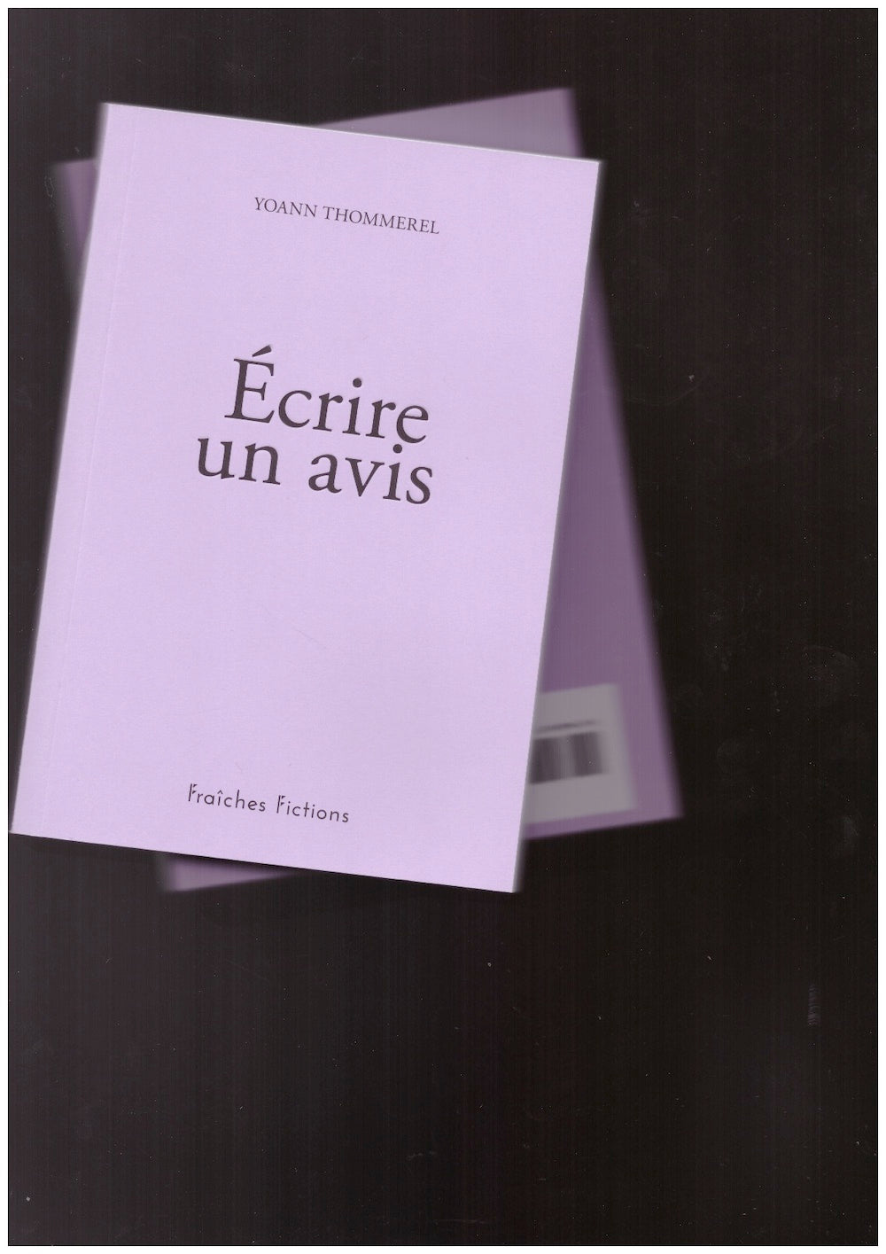Écrire un avis
