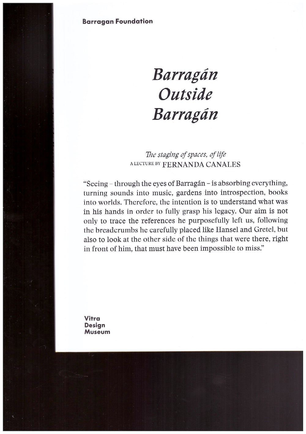 Barragán Outside Barragán