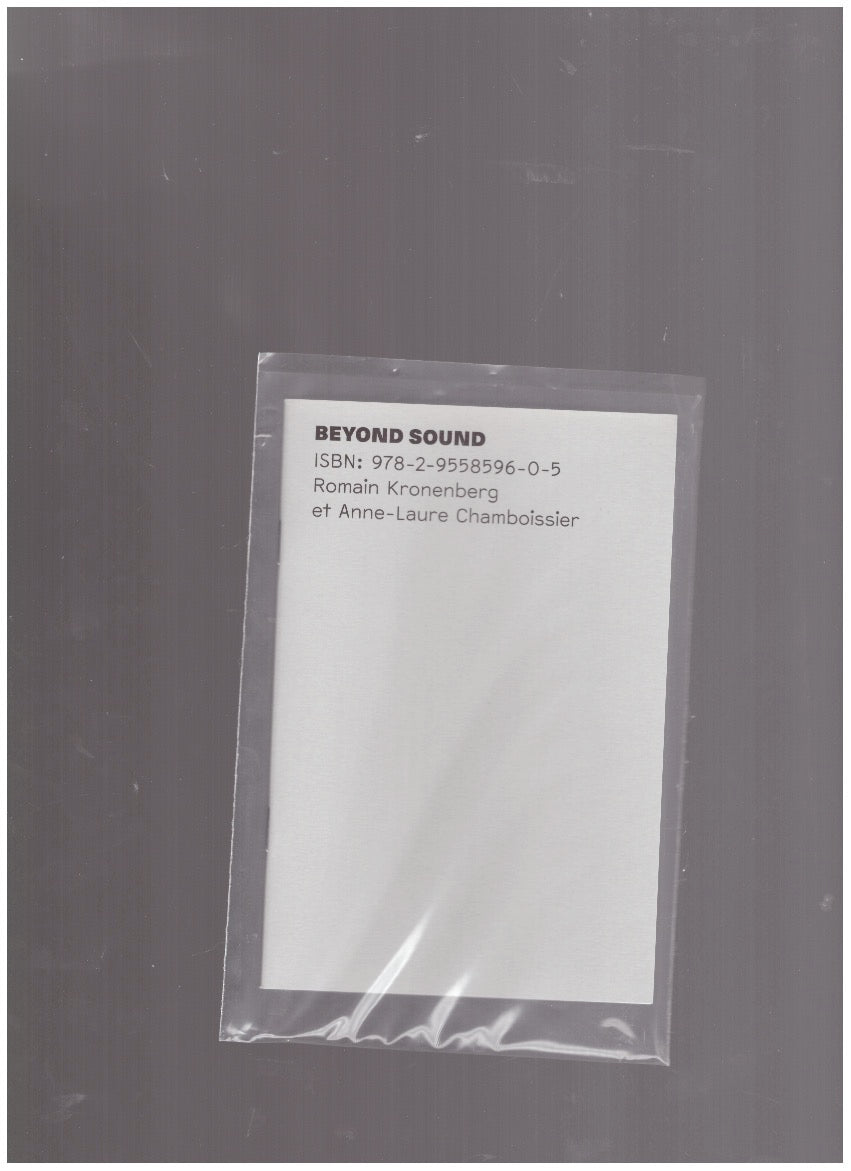 Beyond Sound (ISBN : 978-2-9558596-0-5)