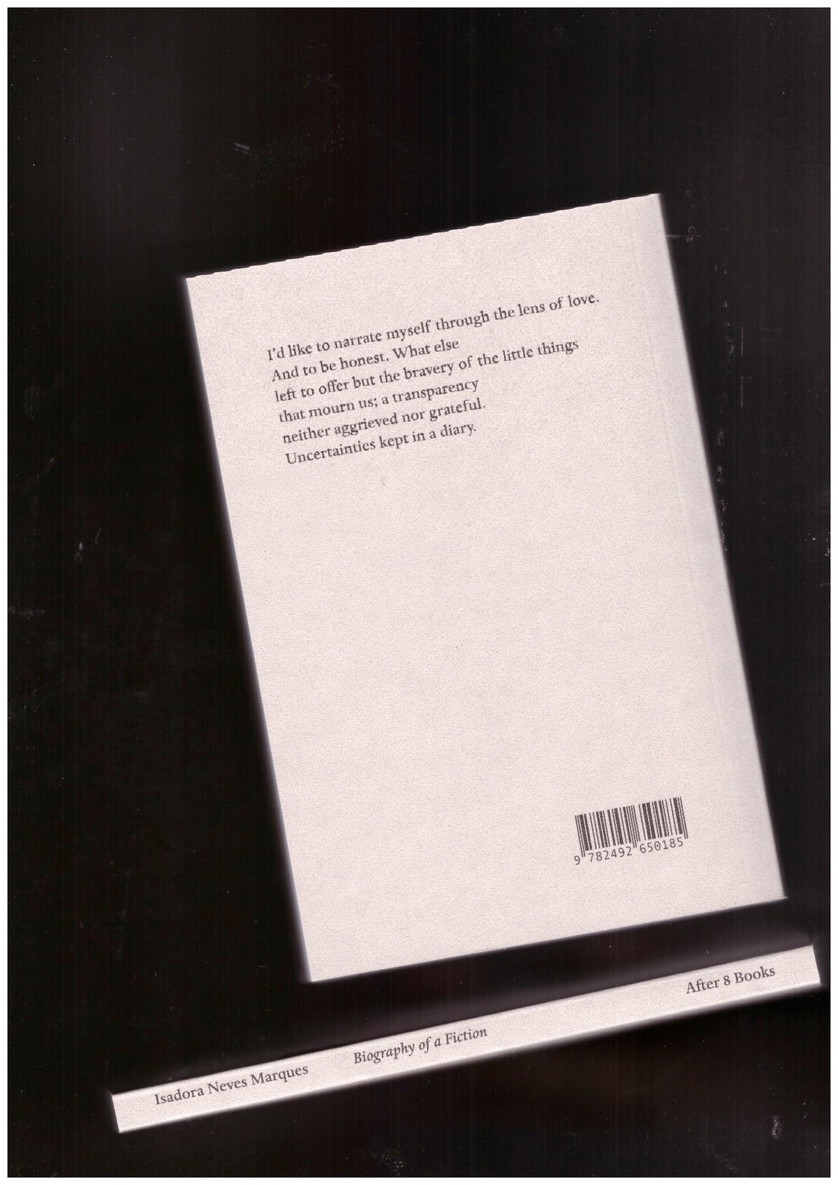 Biography of a Fiction