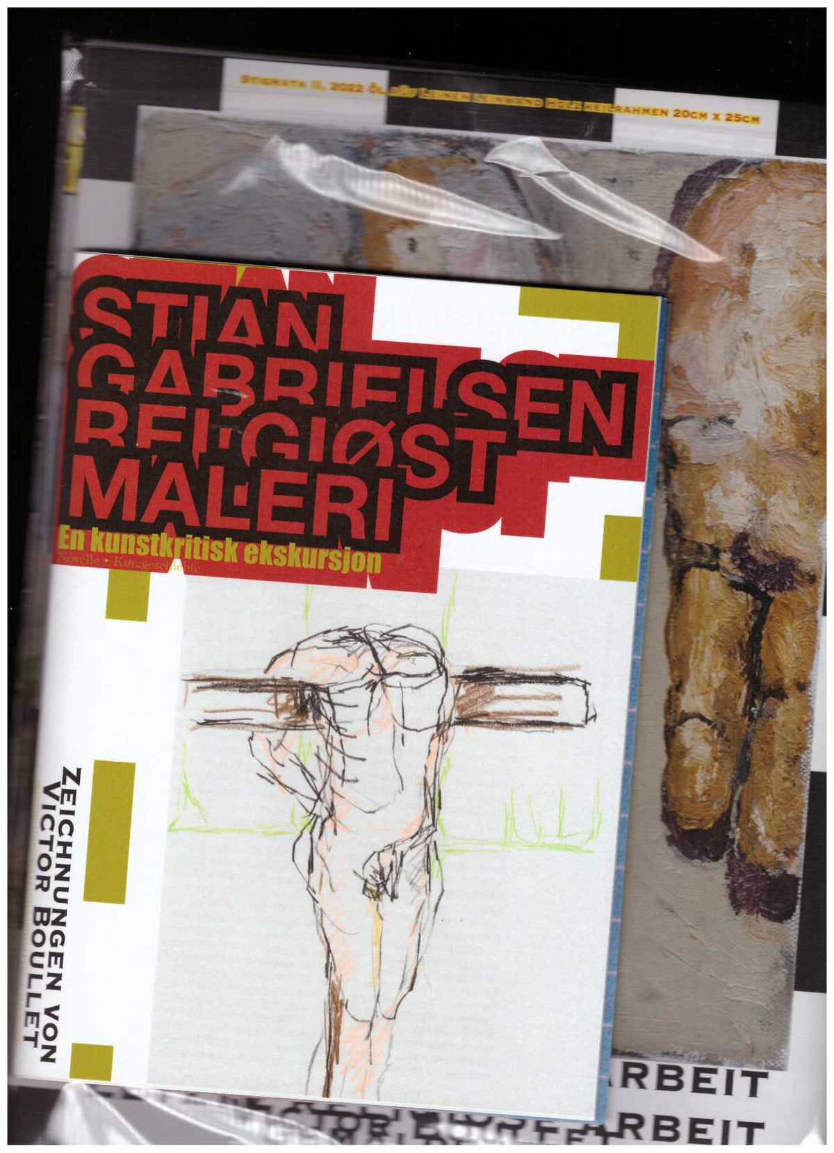 Letzte Religiöse Arbeit. Malerei von Victor Boullet