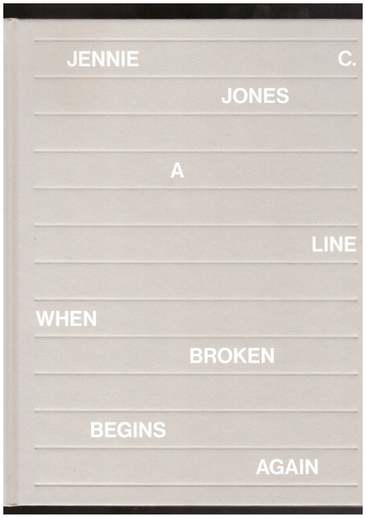 Jennie C. Jones: A Line When Broken Begins Again