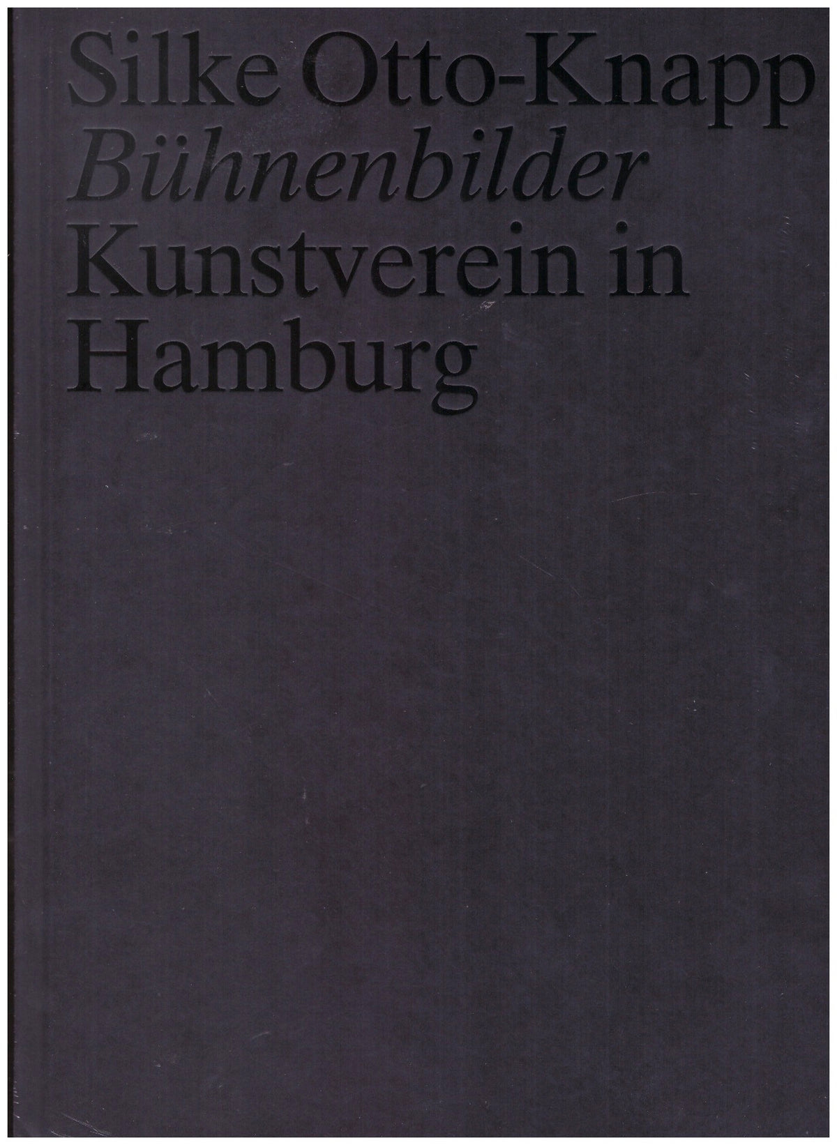 Bühnenbilder. Kunstverein in Hamburg