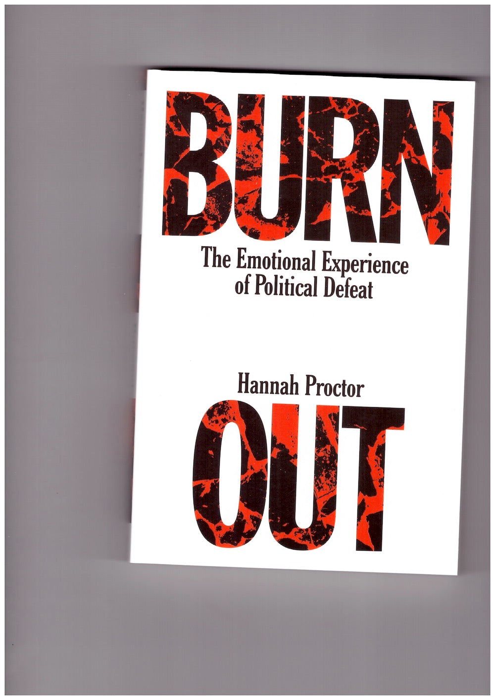 Burnout. The Emotional Experience of Political Defeat