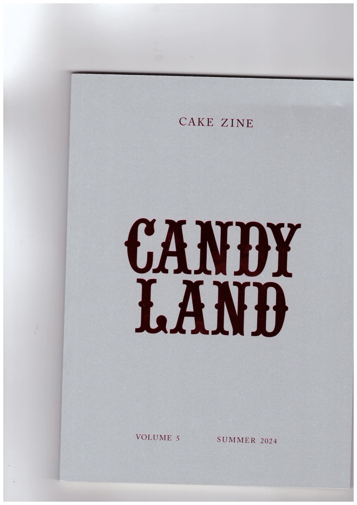 Cake Zine #5 Candy Land