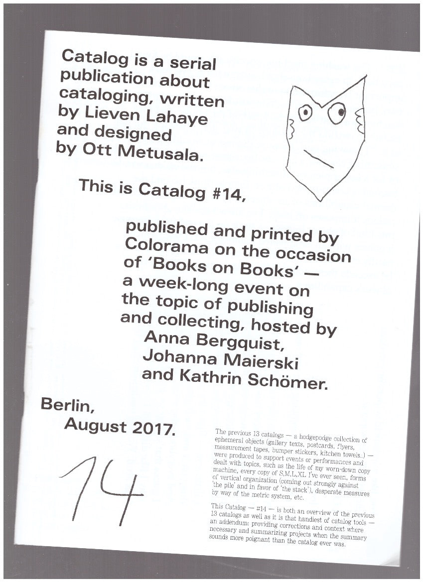 Catalog #14