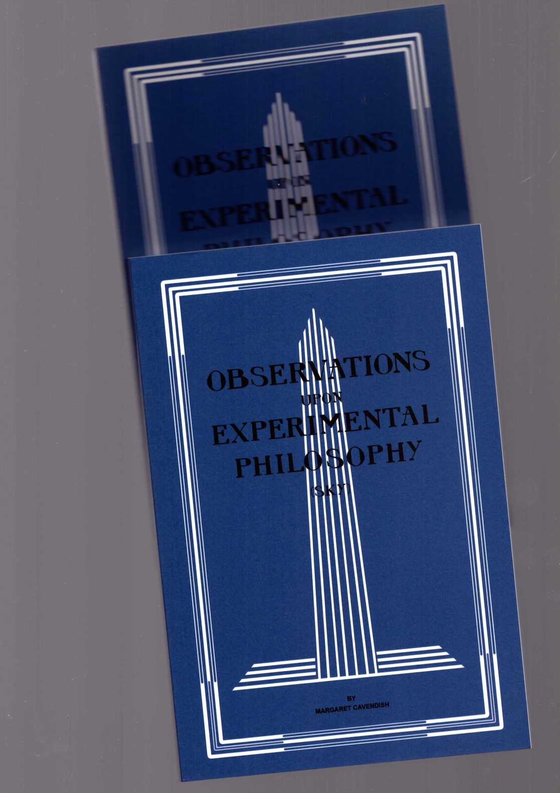 Observations upon Experimental Philosophy
