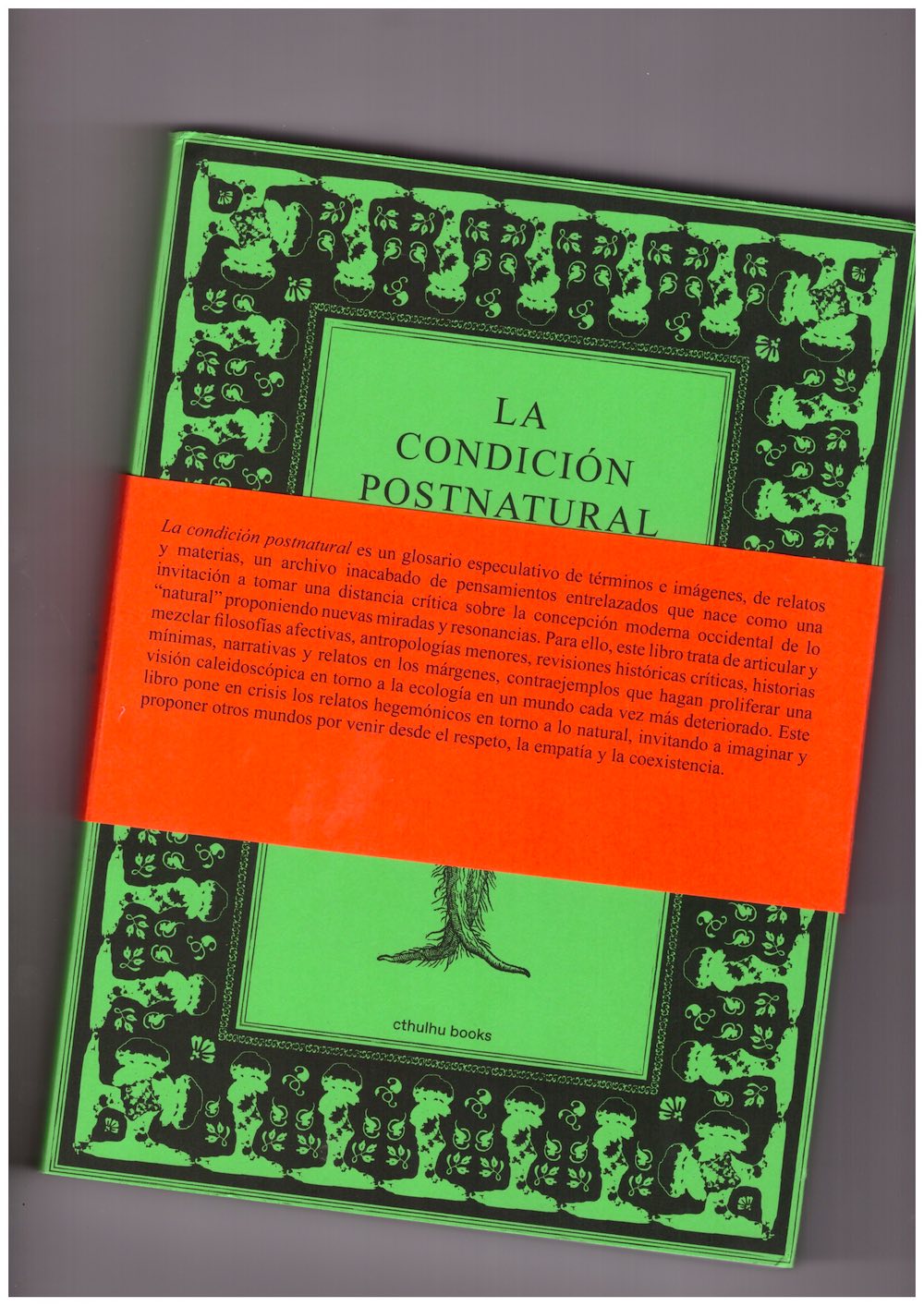 La condición postnatural