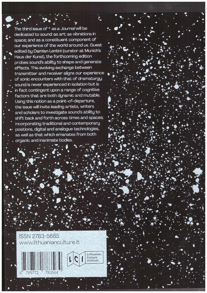 * as a Journal #2: Cosmos
