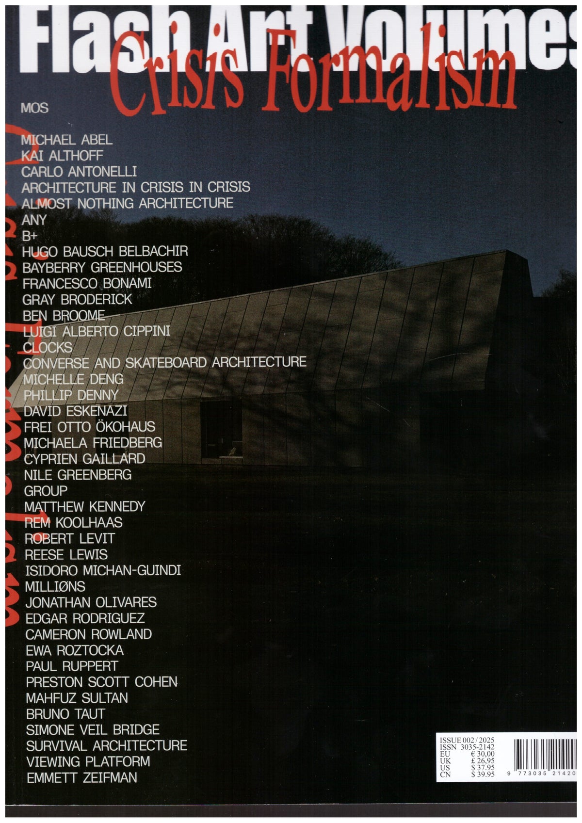 Flash Art Volumes #02 – Crisis Formalism