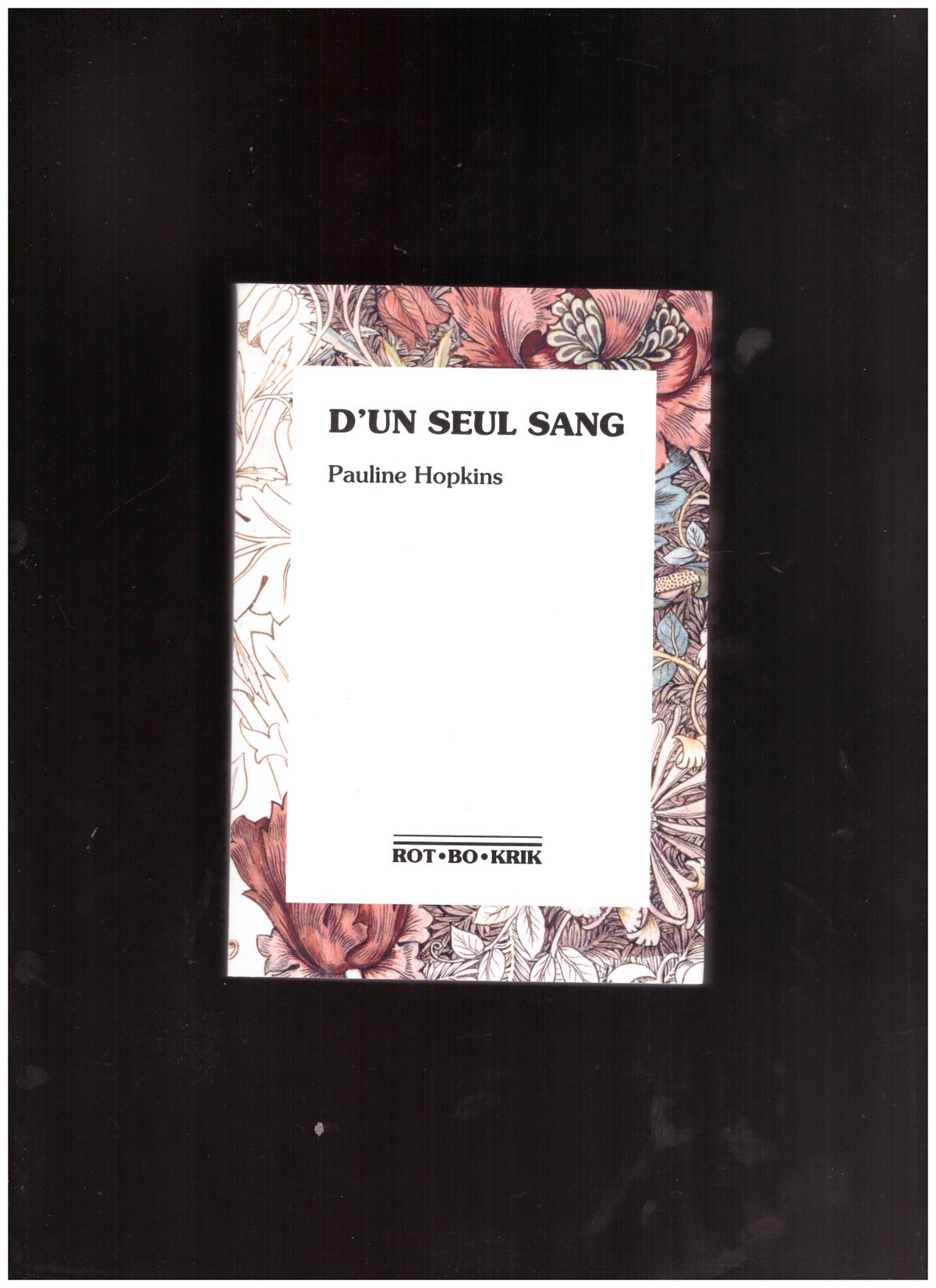 D’un seul sang