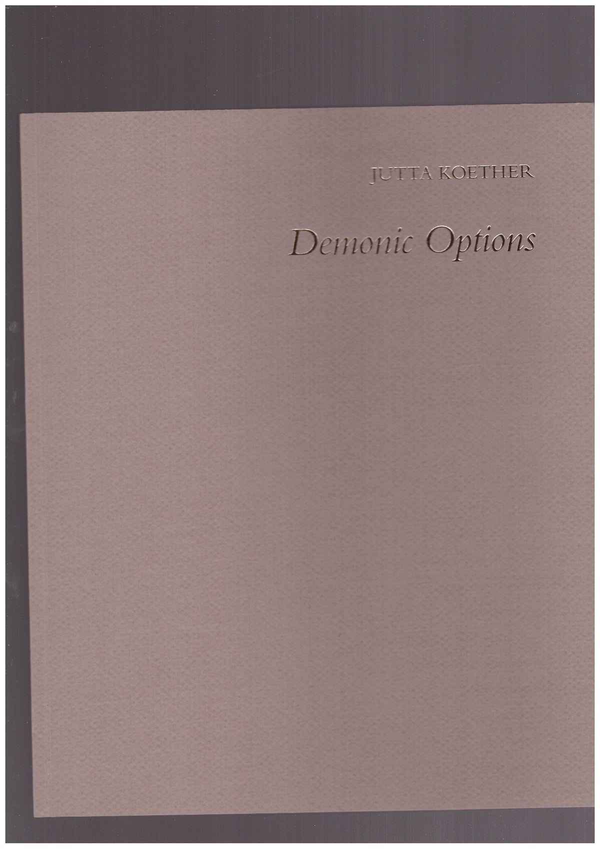 Demonic Options