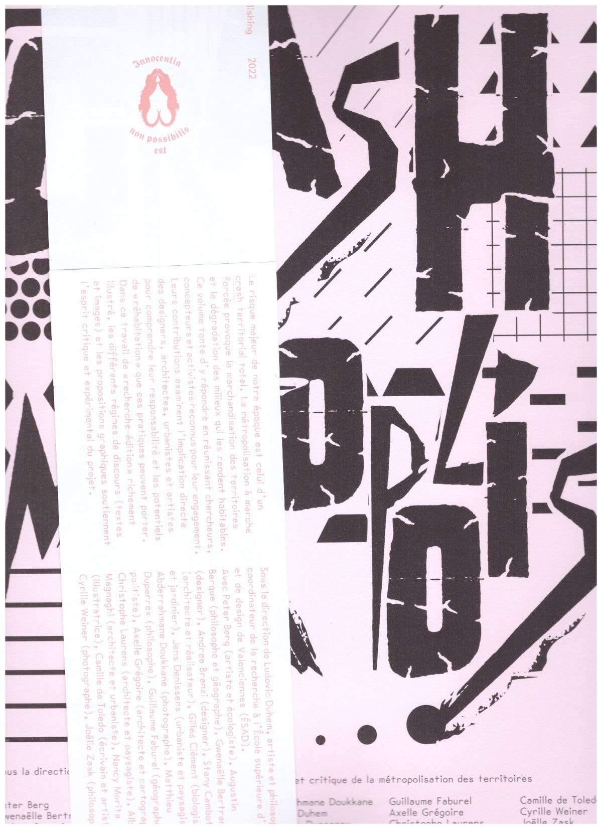Crash metropolis Design Critique, Biorégions et Territoires