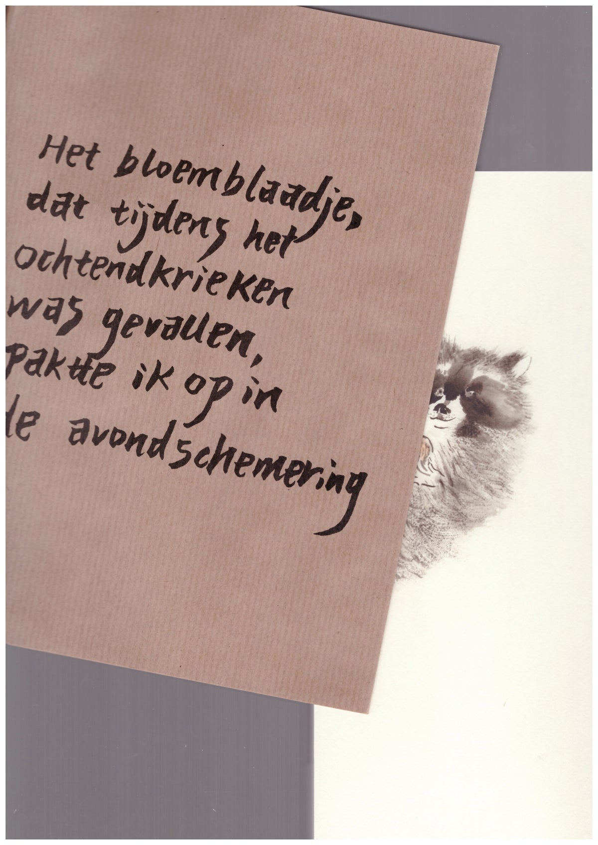 Evelyn Taocheng Wang. Het Bloemblaadje, Dat Tijdens Het Ochtendkrieken Was Gevallen, Paktte Ik Op In De Avondschemering