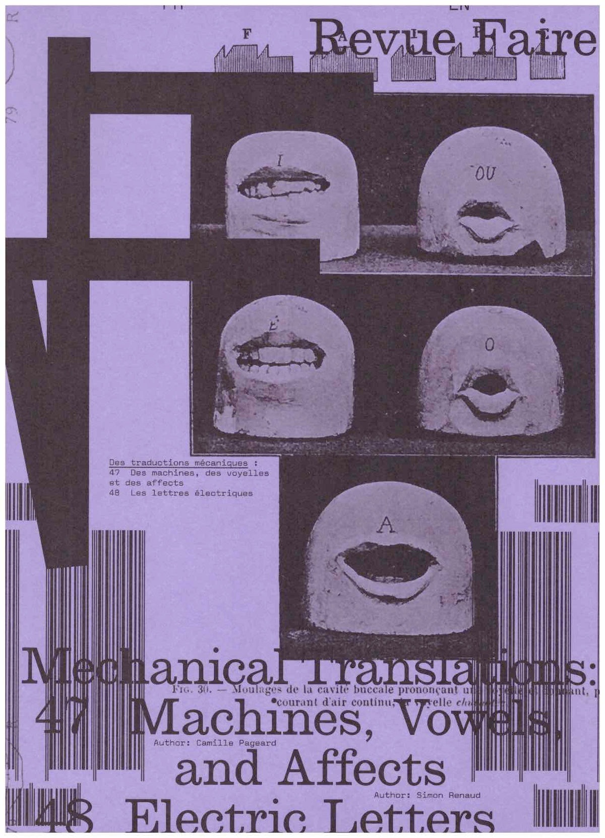Revue Faire – To look at things #47 & 48 – Mechanical Translations