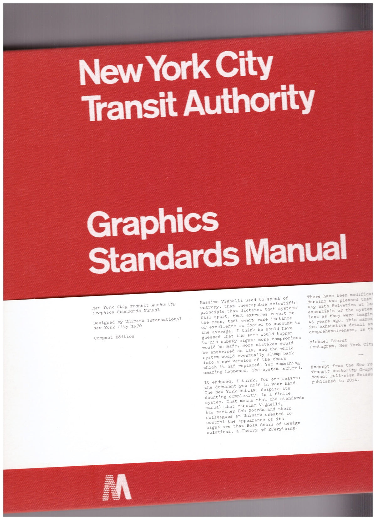 NYCTA Graphics Standards Manual