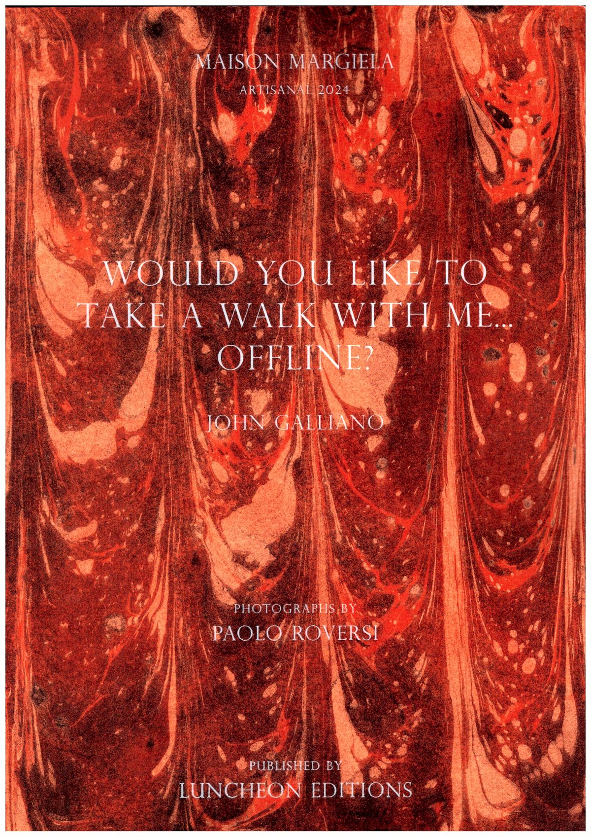 Would You Like to Take a Walk with Me… Offline? Maison Margiela Artisanal 2024