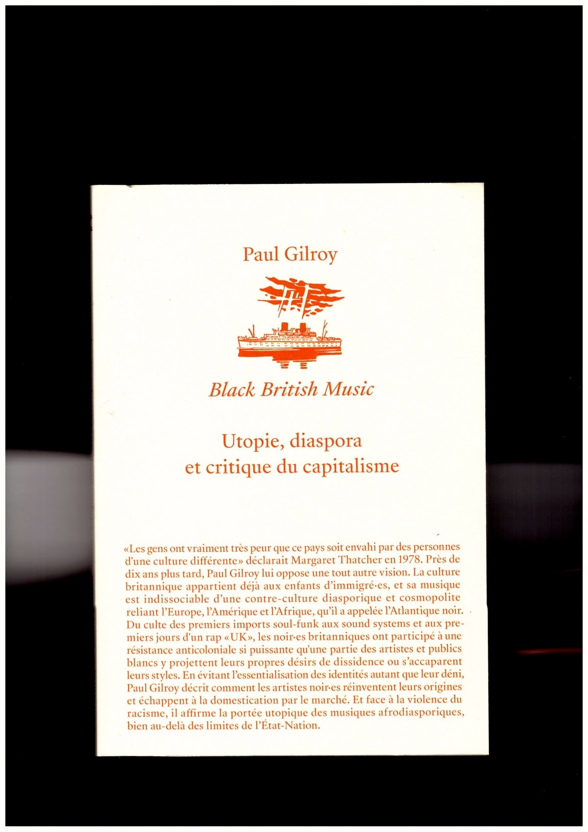 Black British Music. Utopie, diaspora et critique du capitalisme