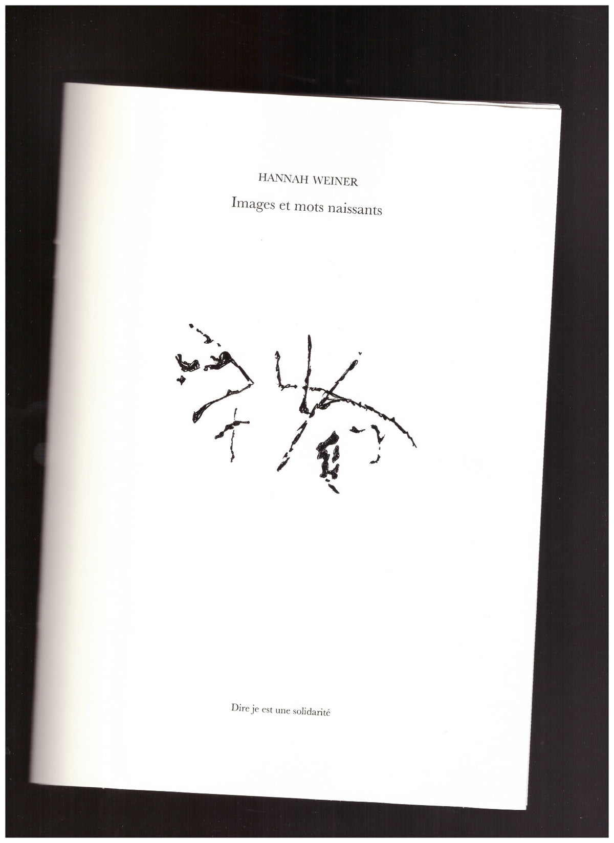 Images et mots naissants