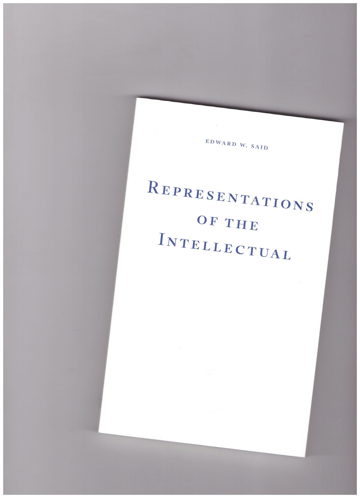 Representations of the Intellectual