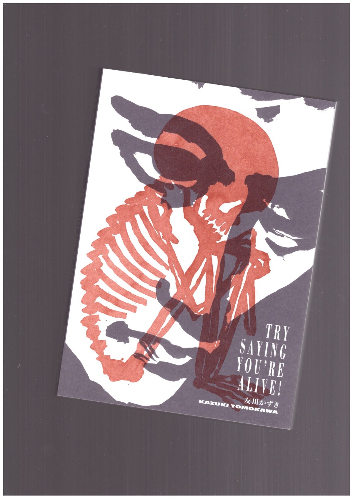Try Saying You’re Alive! Kazuki Tomokawa in His Own Words