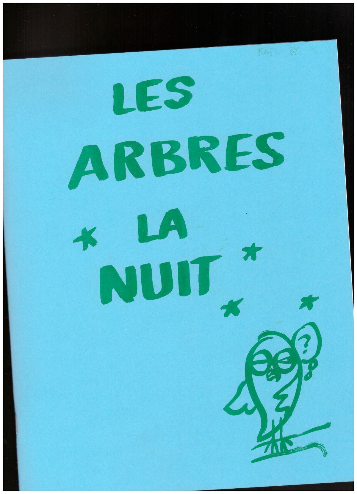 Les arbres la nuit