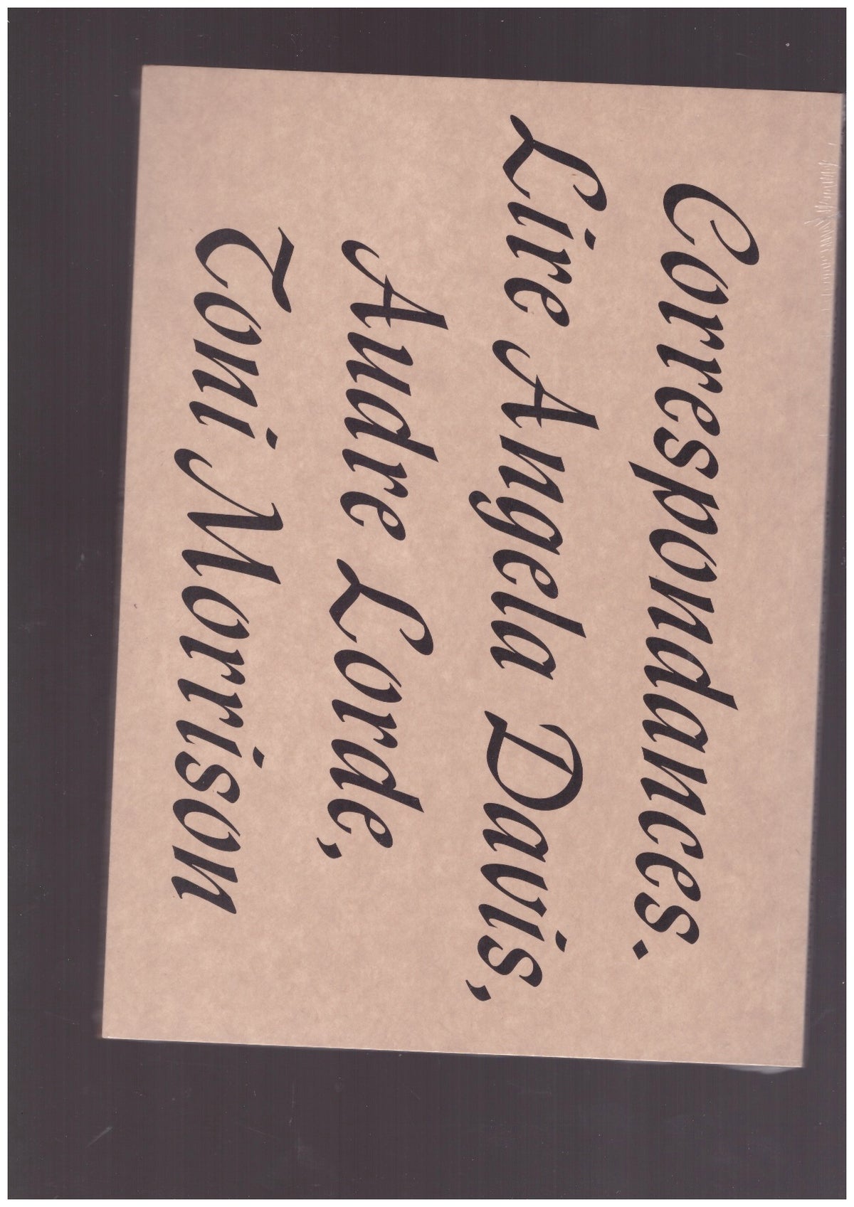 Correspondances. Lire Angela Davis, Audre Lorde, Toni Morrison