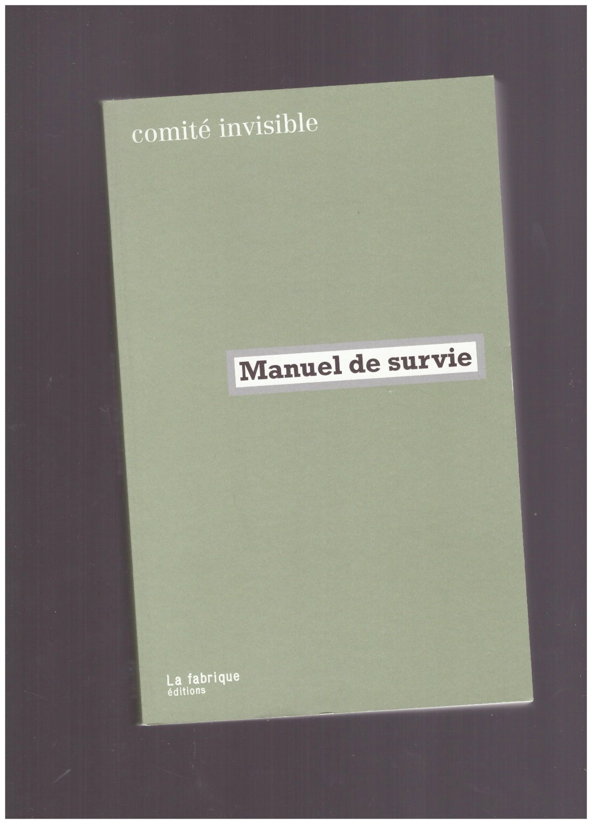 Manuel de survie