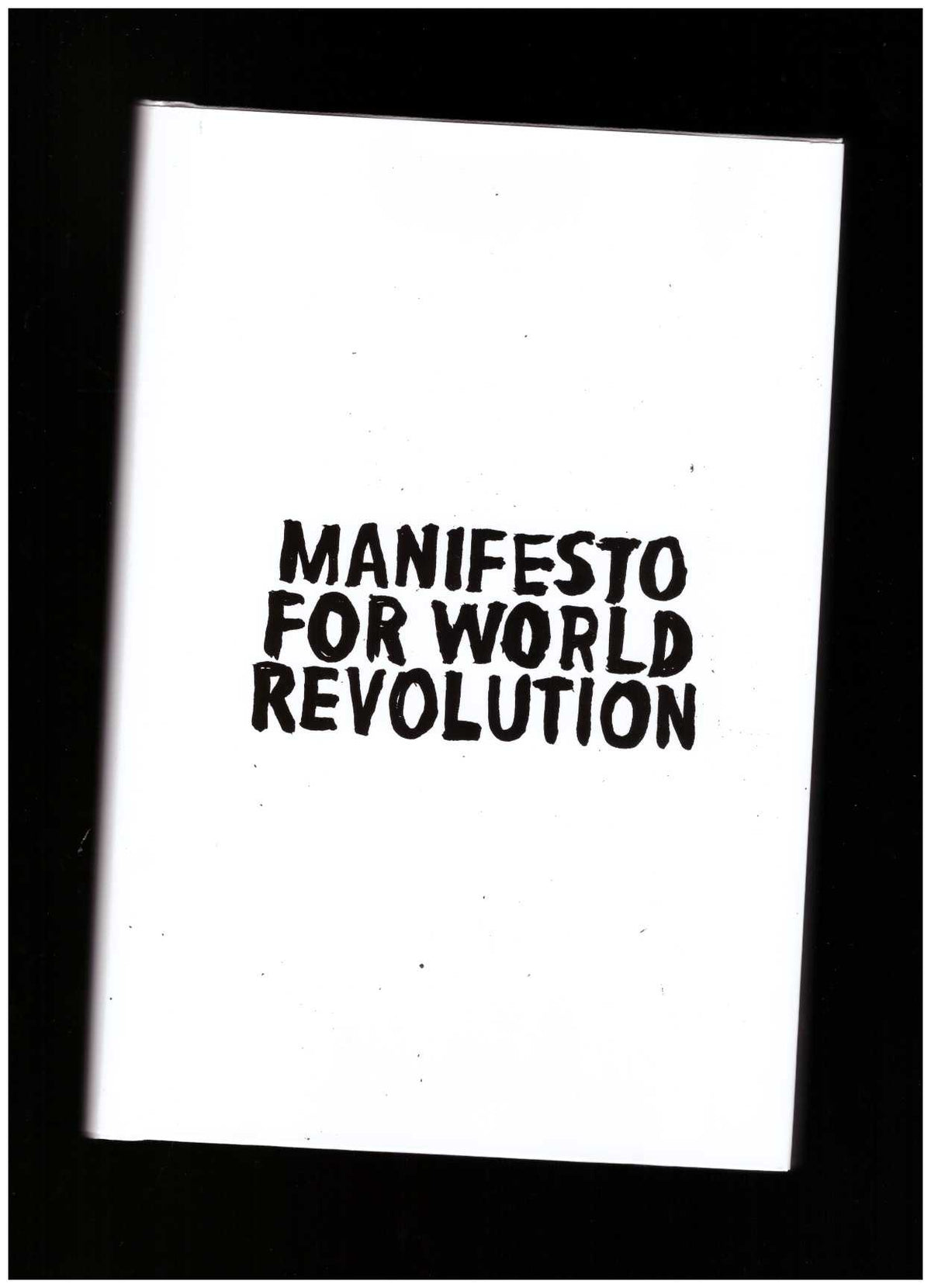Manifesto for World Revolution
