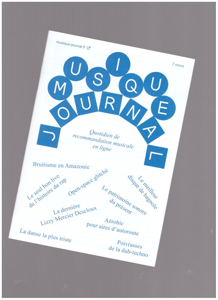 Musique Journal. Quotidien de recommandation musicale en ligne