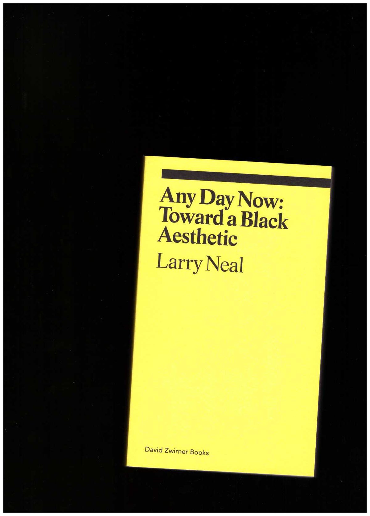 Any Day Now: Toward a Black Aesthetic